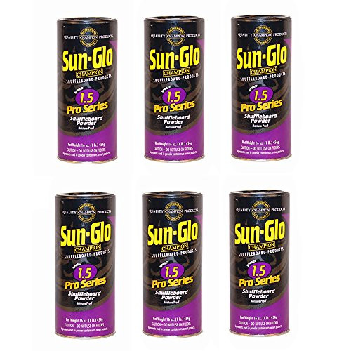 Sun-Glo #1.5 Shuffleboard Wax - 6pk