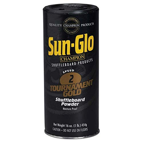 Sun-Glo Speed #2 Tournament Gold Shuffleboard Wax - 1 Can
