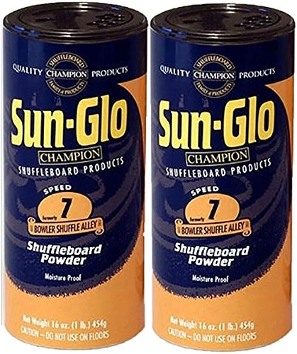 Sun-Glo Speed #7 Shuffleboard Wax- 2 Cans