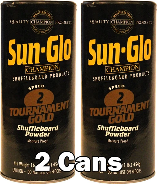 Sun-Glo Speed #2 Shuffleboard Wax - 2pk