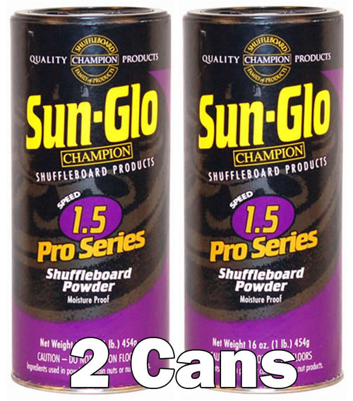Sun-Glo #1.5 Shuffleboard Wax - 2pk