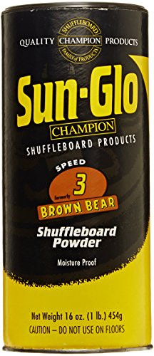 Sun-Glo  #3 Brown Bear Shuffleboard Wax - 1 Can