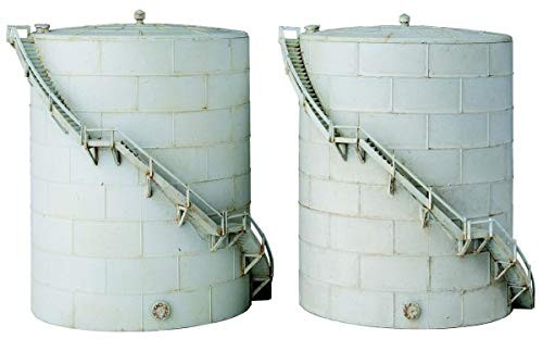 Walthers Cornerstone N Scale Building/Structure Kit Industrial Oil Storage Tank