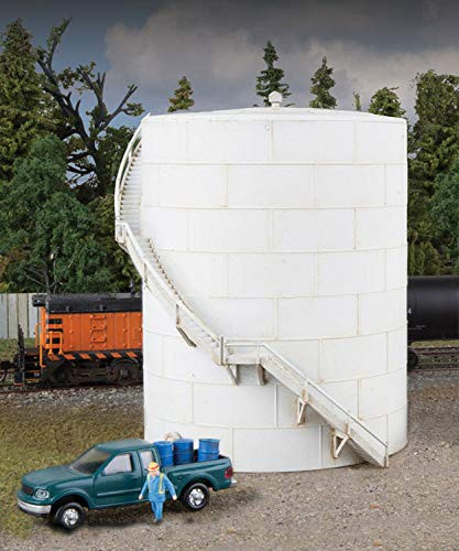 Walthers Cornerstone N Scale Building/Structure Kit Industrial Oil Storage Tank
