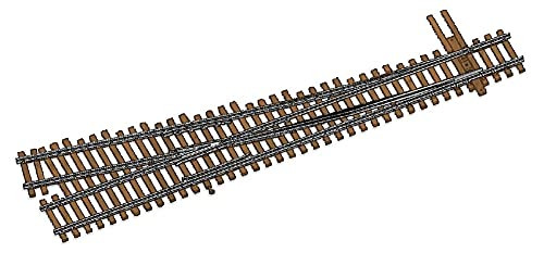 Walthers HO Scale Code 83 Track Nickel Silver DCC Friendly #4 Right Hand Turnout