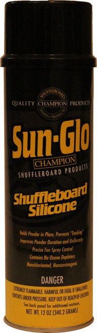 Sun-Glo Silicone Shuffleboard Table Spray