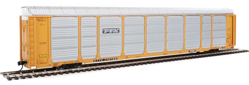 Walthers Proto HO Scale 89' Tri-Level Auto Carrier TTX/ETTX Flat #331214/710768