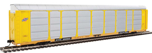Walthers Proto HO Scale 89' Tri-Level Auto Carrier Chicago North Western #802647