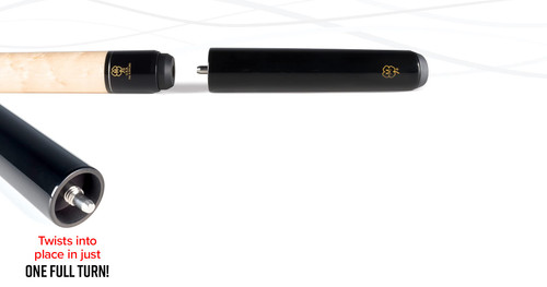 McDermott 6" Engage Butt Extension McDermott/Star/Lucky Pool/Billiard Cue Stick