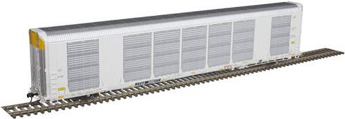 Atlas HO Scale Gunderson Multi-Max Enclosed Auto Rack TTX/White #698177/G471