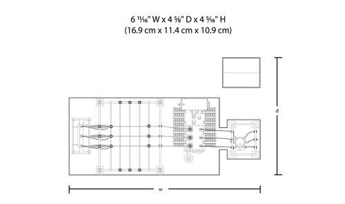 Woodland Scenics HO Scale Utility System Electrical Power Substation (Assembled)