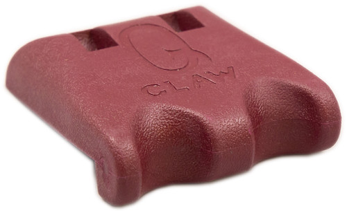 Q-Claw QCLAW Portable Pool/Billiards Cue Holder/Coin Slot - 2 Place - Burgundy