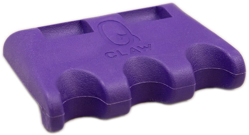 Q-Claw QCLAW Portable Pool/Billiards Cue Holder/Coin Slot - 3 Place - Purple