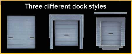 Walthers Cornerstone N Scale Building/Structure Kit Truck and Railroad Docks