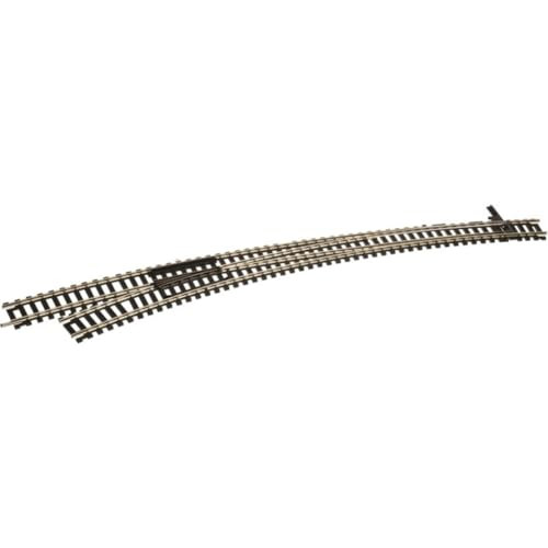 Atlas HO Scale Code 100 Custom-Line Left-Hand Curved Turnout/Switch Train Track
