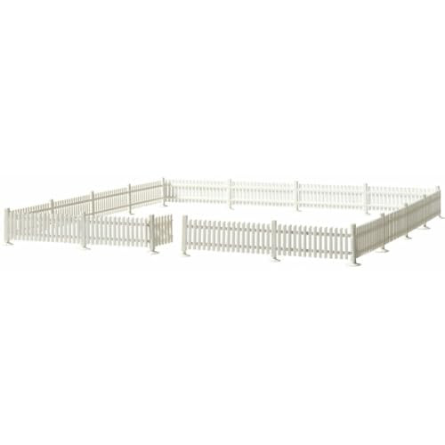 Atlas HO Scale Model Railroad/Train Accessory Picket Fence & Gate (72 Inches)