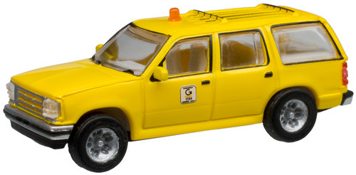 Atlas N Scale 1993 Ford Explorer (Assembled 2-Pack) Guilford Rail System(Orange)