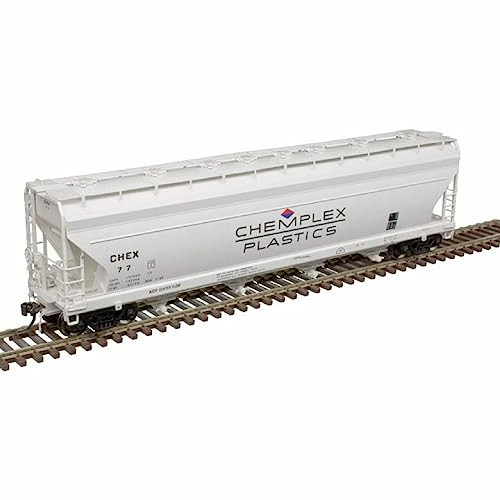 Atlas HO Scale ACF 5250 Covered Hopper Chemplex Plastics/CHEX #64