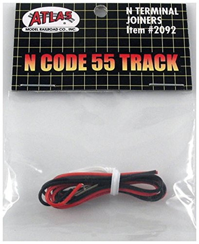 Atlas N Scale Code 55 Terminal Joiners (1 Pair) Model Train Track
