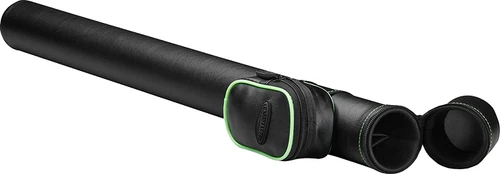 Casemaster Q-Vault 1x1 Supreme Black with Green Trim Pool/ Billiard Cue Case