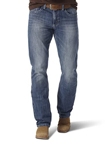 Wrangler 20X No. 42 Vintage Bootcut Men's Western Jean Light Blue 32 x 32