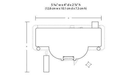 Woodland Scenics HO Scale Built-Up Building/Structure Miss Molly's Diner