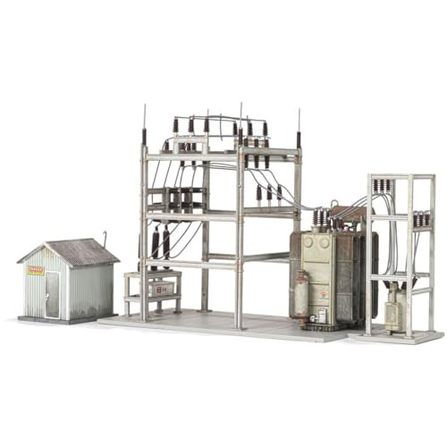 Woodland Scenics N Scale Utility System Electrical Power Substation (Assembled)
