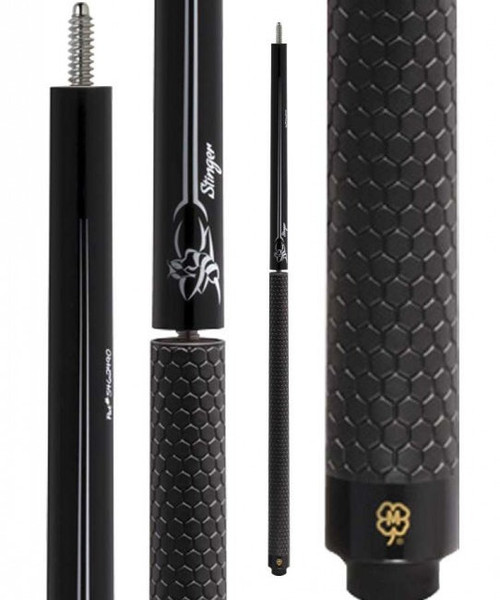 McDermott NG08 Black/Gray Stinger Graphic Jump/Break Pool/Billiard Cue Stick