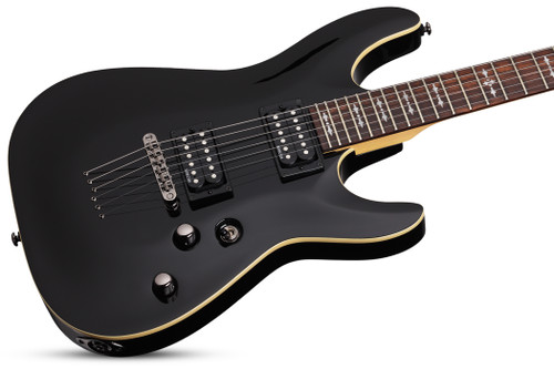 Schecter Omen-6 Six-String Electric Guitar - Gloss Black
