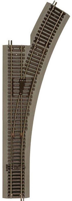 Atlas HO Scale True-Track 22" Manual Right-Hand Turnout/Switch Model Train Track