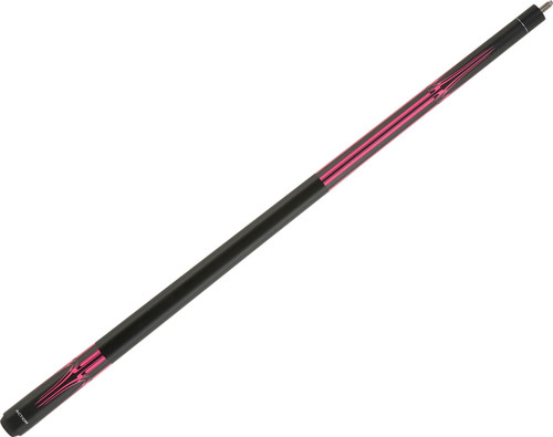Action Impact IMP62 Matte Black w/ Pink Arrows & Points Pool/Billiards Cue Stick