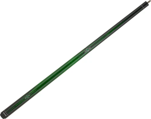 Action IMP65 Black w/Green Points & White/Green Diamonds Pool/Billiard Cue Stick