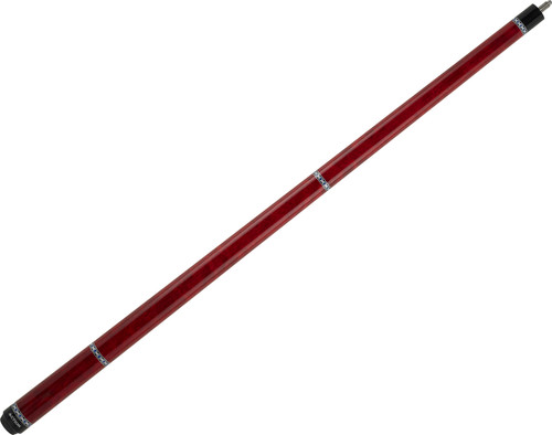 Action Value VAL29 Red Maple w/ Black Silver & Blue Ring Pool/Billiard Cue Stick