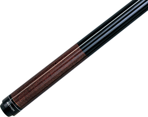 Action Starters STR04 Brown w/ Black Stained Handle Pool/Billiards Cue Stick
