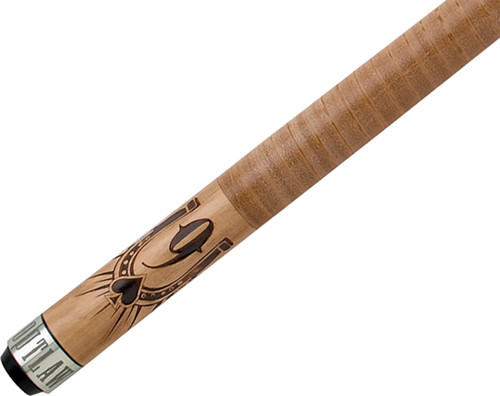 Outlaw Cues OL07 Branded Number 9, Horshoe, & Spade Pool/Billiards Cue Stick