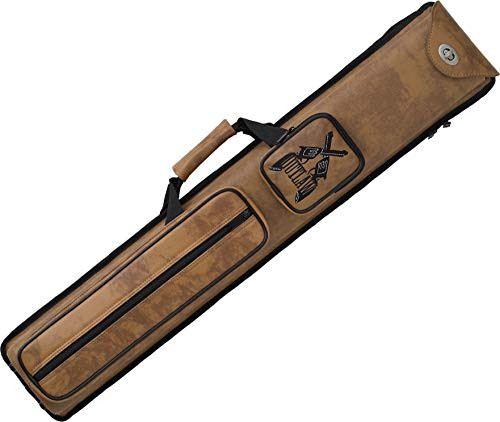 Outlaw Brand OLH35 3x5 Pool/Billiard Hard Cue Case - Guns