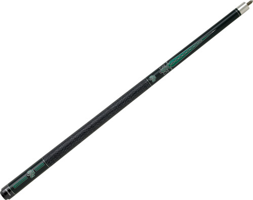 Action Impact IMP20 Irish Green Celtic Knot Cross Pool/Billiards Cue Stick