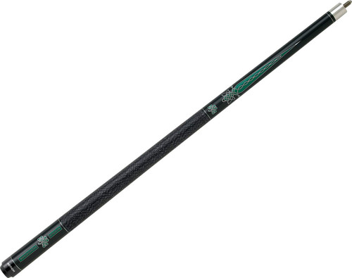 Action Impact IMP20 Irish Green Celtic Knot Cross Pool/Billiards Cue Stick