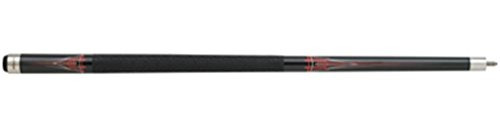 Action Khrome KRM03 Smoked Metallic Red & Grey Pinstripe Pool/Billiard Cue Stick