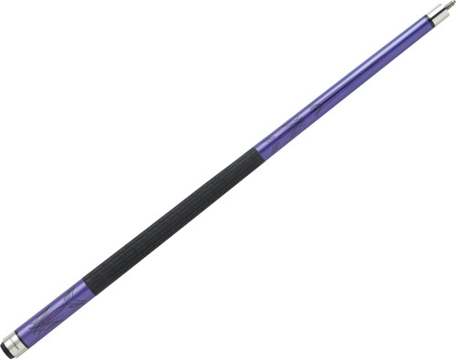 Action Khrome KRM02 Purple Metallic w/ Black Pinstripe Pool/Billiard Cue Stick
