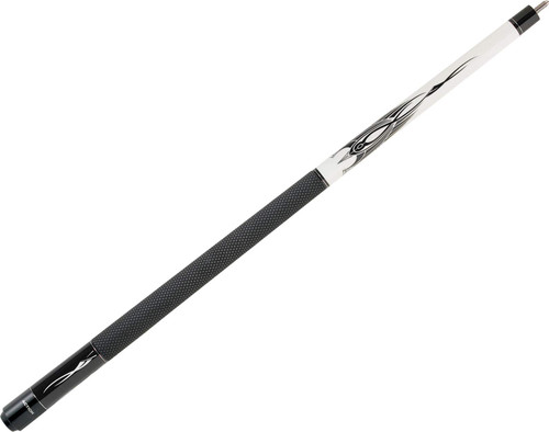 Action Black & White BW02 Tribal Space Fire Line Work Pool/Billiard Cue Stick