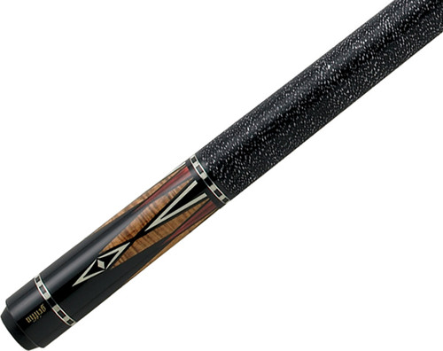 Griffin GR17 Brown Stain w/Black White & Cherry Diamonds Billiard/Pool Cue Stick