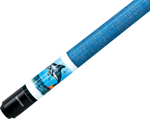 Action Adventure ADV59 Blue Dolphins Ocean Pool/Billiards Cue Stick