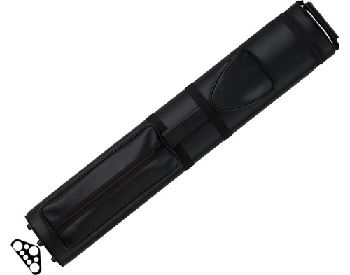 Action Brand AC35 3X5 Oval Hard Vinyl Pool/Billiard Cue Case - Black