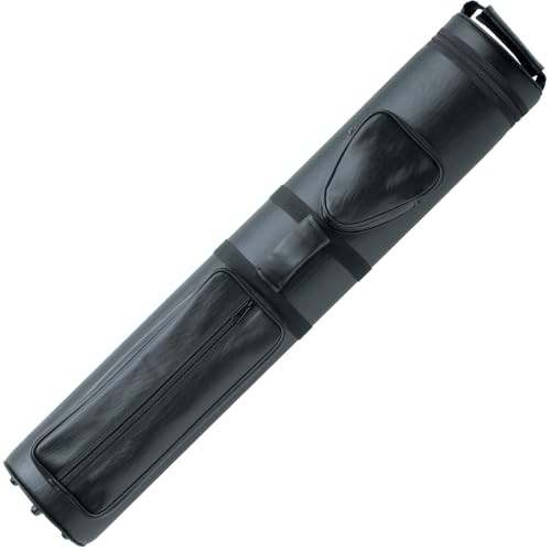 Action Brand AC35 3X5 Oval Hard Vinyl Pool/Billiard Cue Case - Black