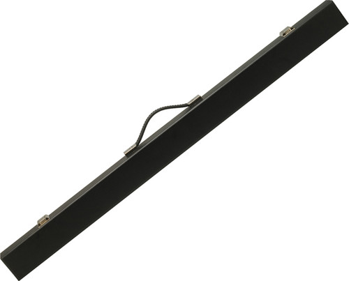 Action Brand ACBX01 1X1 Hard Vinyl Over Wood Pool/Billiard Box Cue Case - Black