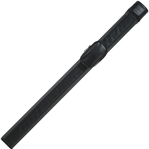 Action Brand ACN11 1X1 Oval Hard Vinyl Pool/Billiard Cue Case - Black