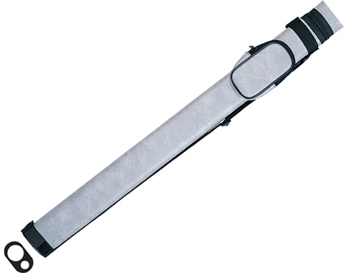 Action Brand AC11 1X1 Oval Hard Vinyl Pool/Billiard Cue Case - Grey