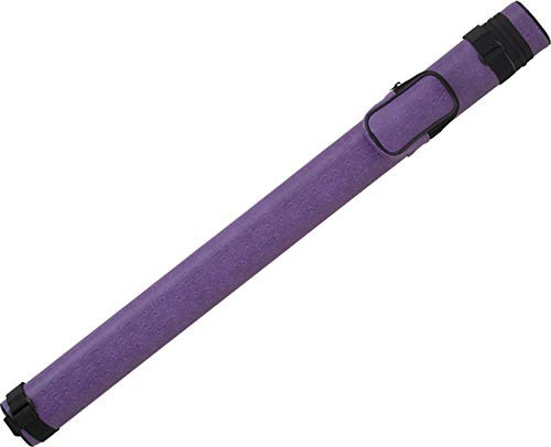 Action Brand AC11 1x1 Oval Hard Vinyl Pool/Billiard Cue Case - Purple