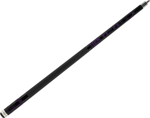 Voodoo VOD28 Black & Purple Kiss of Death Hearts Skulls Billiard/Pool Cue Stick
